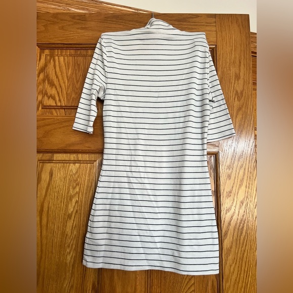 A New Day - Striped Turtleneck 3/4 Sleeve Top - Picture 4 of 5